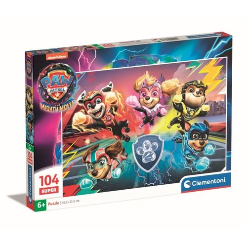 Puzzle Enfant 104 Pièces Super - Pat' Patrouille, Le Film 2