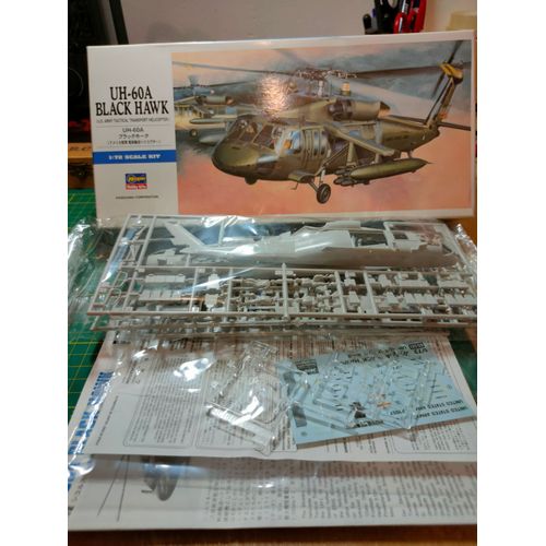 Maquette Hasegawa 1/72 : Uh-60a Black Hawk-Hasegawa