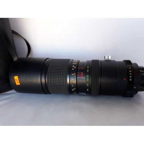 OBJECTIF TOKINA RMC ZOOM 100-300 F5 MACRO monture M42 a vis