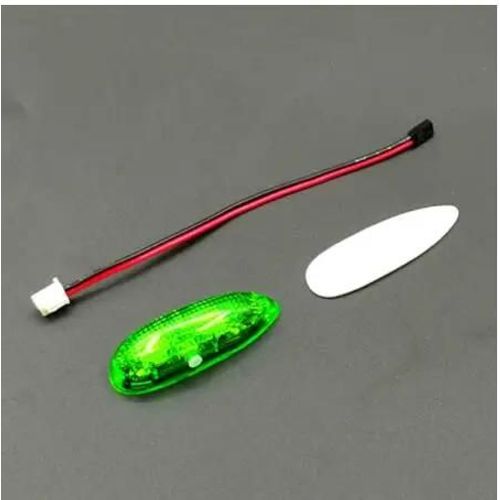 1 voyant vert - Enquêter de navigation sans fil 1S aste, 4 modes, Lumières LED pour avion RC, Avion de loisir, Importateur, Voiture, Bateau, Pièce de jouet ZMR