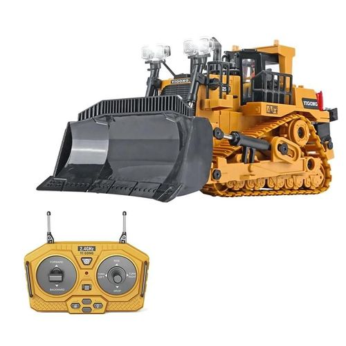 Jouets De Bulldozer Télécommandés Pour Enfants, Camions Rc 1:24, Ebfor 4 15 Ans, Cadeau'anniversaire Et De Noël