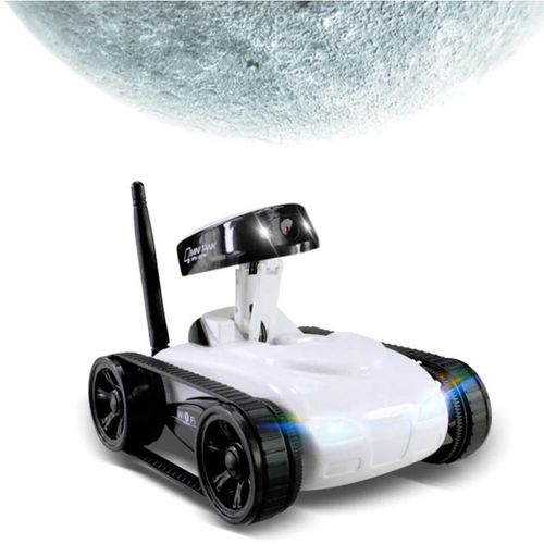 019-A - Mini caméra HD WIFI RC FPV, Qualité en temps réel, Télécommande vidéo, Robot, Réservoir Intelligent, Jouets sans fil, Application android IOS