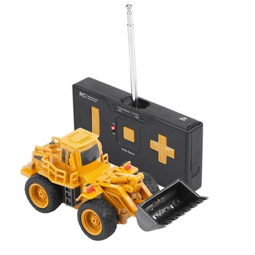 Sans boîte de vente au détail - Mini camion de Construction RC 8028, Modèle'ingénierie, Tracteur sans fil, Bulldozer, Pelle, Véhicule Portable, Jouets pour enfants