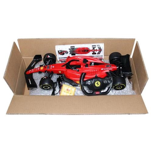 1-12 Boîtes De Magasin - Modèle De Jouet De Voiture Rc De Course De Formule F1, Véhicule Télécommandé, Cadeau De Collection, Ferrari F1 75 2022 #16 Charles Leclerc