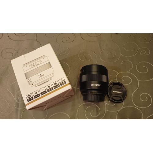 Objectif Yongnuo YN50mm F1.4 pour Canon ( 50 f/1.4 ) Plein Format et APS-C