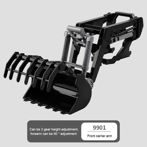 Pour9901 - Tracteur Agricole Et Remorque Télécommandé Pour Enfants, Jouet, Voiture, Camion De Construction Technique, Machine Agricole, Cadeau Pour Garçons, 1/24, 2.4g