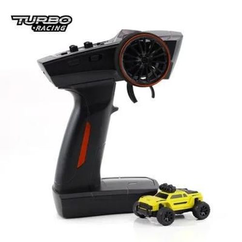 C81 - Turbo Racing 1:76 Plat Course Mini Voiture Télécommandée Haute Simulation Bureau Rtr Kit Enfant Adulte Cadeau