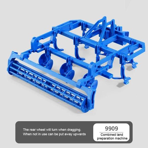Pour9909 - Tracteur Agricole Et Remorque Télécommandé Pour Enfants, Jouet, Voiture, Camion De Construction Technique, Machine Agricole, Cadeau Pour Garçons, 1/24, 2.4g