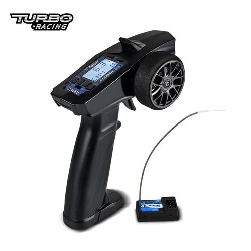 TX avec RX - Turbo Racing P32 S 91803G C 2.4G 4CH VT système LCD Affichage Radio Émetteur Télécommande avec Récepteur pour RC Voiture Bateau