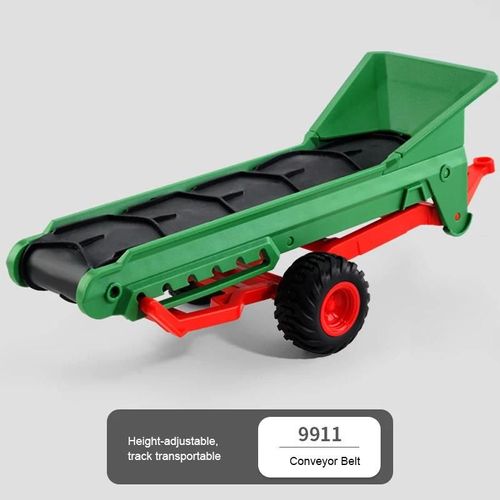 Pour9911 - Tracteur Agricole Et Remorque Télécommandé Pour Enfants, Jouet, Voiture, Camion De Construction Technique, Machine Agricole, Cadeau Pour Garçons, 1/24, 2.4g