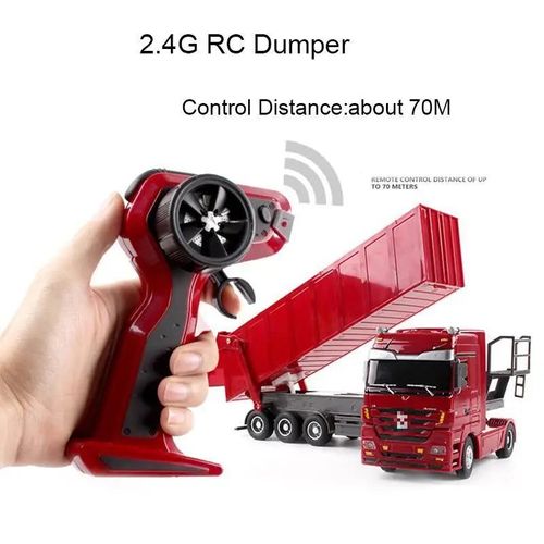 Camion-benne Télécommandé Sans Fil Pour Camion, Camion-benne, Camion-remorque Électrique, Camion-conteneur, Modèle Réduit De Voiture A