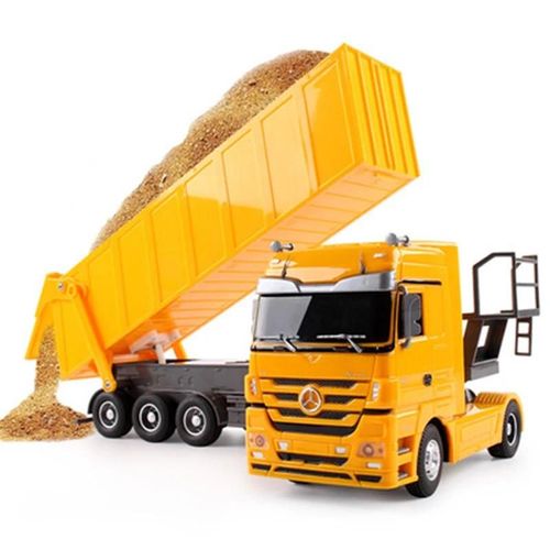 Camion-benne Télécommandé Sans Fil Pour Camion, Camion-benne, Camion-remorque Électrique, Camion-conteneur, Modèle Réduit De Voiture A
