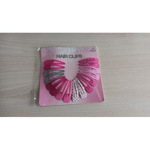 Lot 16 Barrettes Cheveux