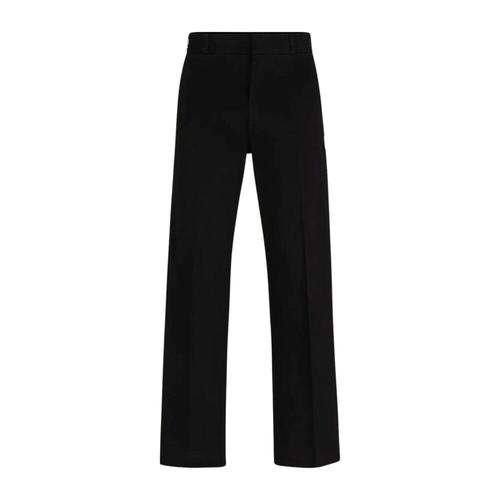 Hugo Boss - Trousers > Straight Trousers - Black