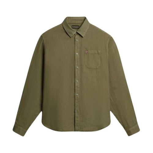 Napapijri - Shirts > Casual Shirts - Green