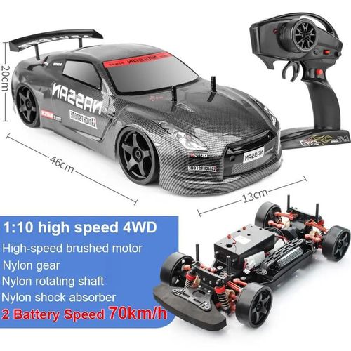 Chevalier Dragon-2B - Voiture Télécommandée 1:10 4wd, 70 Km/h, Dérive À Grande Vitesse, Amortisseur De Chocs, Anti-collision, Jouet, Cadeau