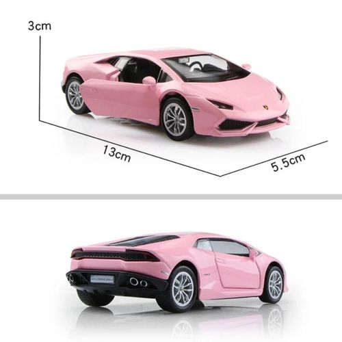 Lamborghini Huracán - Voiture jouet en alliage pour filles, échelle 1:36, Bus G63, Cadeaux pour petite amie, Série rose, Véhicules moulés, Simulation exquise, Modèle F154