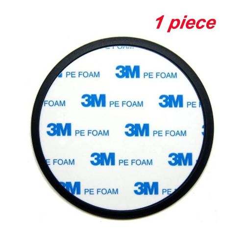 1 Pièce - Autocollant Super Adhésif Pour Tableau De Bord De Voiture, Disque De Montage Pour Auto Dvr, Enregistreur Gps, Navigateur, Ventouse, Support Fix Base, 80mm, Premium 3m