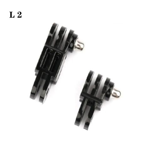 L2 - Adaptateur de montage de bras de réglage 2 en 1, 180 degrés 90 degrés, Pour Gopro hero 8 pour Yi 4K, Accessoires