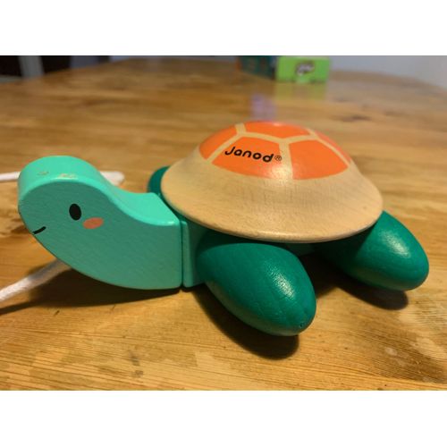 Tortue Janod En Bois À Promener