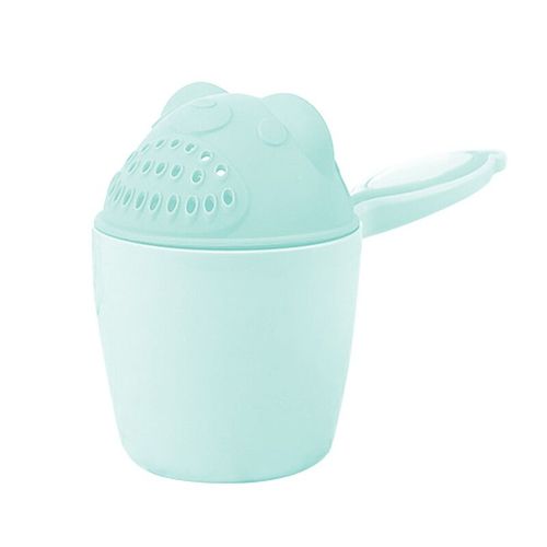 Tasse De Douche Pour,Pour Shampoing,Dessin,Cuillères De Lavage Des Cheveux,Outil De Bain Pour Enfants - Type Vert Clair