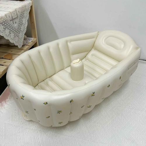 Piscine gonflable pour enfants,bassin de bain pour enfants,baignoire gonflable pour bébé,intérieur - Type olive