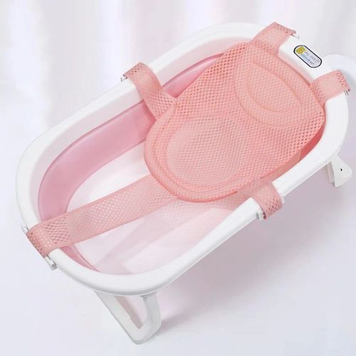 Siège Inclinable Pour Baignoire Pour Bébé,Filet De Suspension Pour,Du Bain Non Ald,Support De Baignoire À Longueur Réglable - Type C57-Pink #A