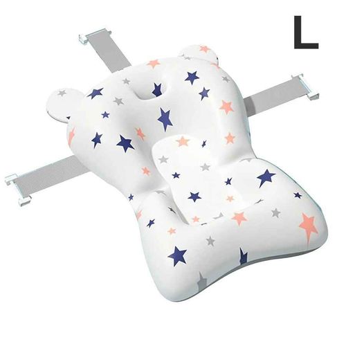 Coussin De Baignoire Pliable Pour Bébé,Siège De Bain Pour,Coussin D'eau Flottant De Sécurité,Support De Bain Abooks,Coussin De Douche En Polymères - Type Large #C