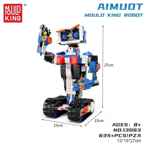 13063 Sans boîte - blocs de construction de Robot télécommandé, briques intelligentes électriques de haute technologie pour l'extérieur, jouets MOC pour enfants, cadeau de noël