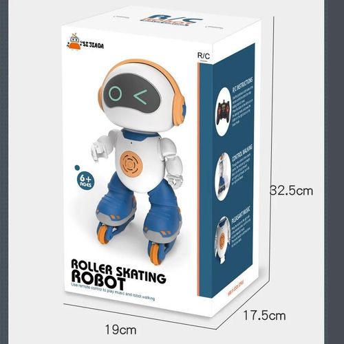Robot RC - Chaussures de Skateboard pour enfants, poulies de Robot télécommandées, jouets de musique