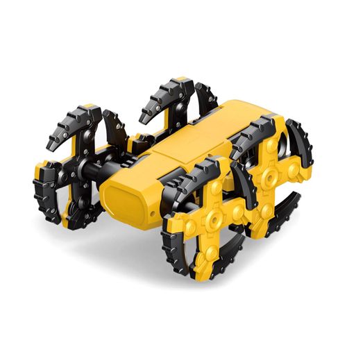 Jaune - Jouet éducatif pour enfants, chien Robot, voiture'escalade, STEM, Kit éducatif, bricolage, jouets, apprentissage, cadeaux pour enfants, détection des gestes, éviter les obstacles