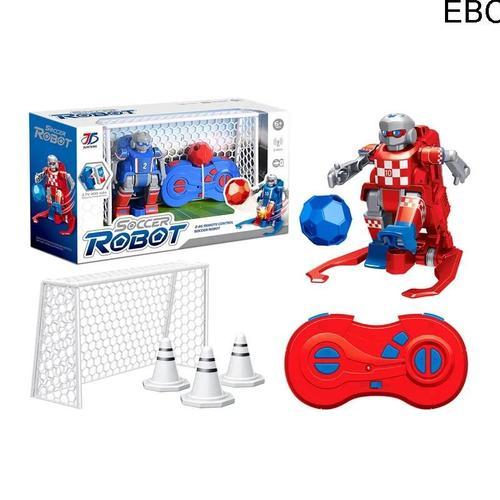 1 Robot Rouge. - Jouet Robot De Football Rc 2.4ghz, Jt8811/Jt8911, Télécommande Sans Fil, Deux Robots De Football, Jouets De Famille Pour Enfants