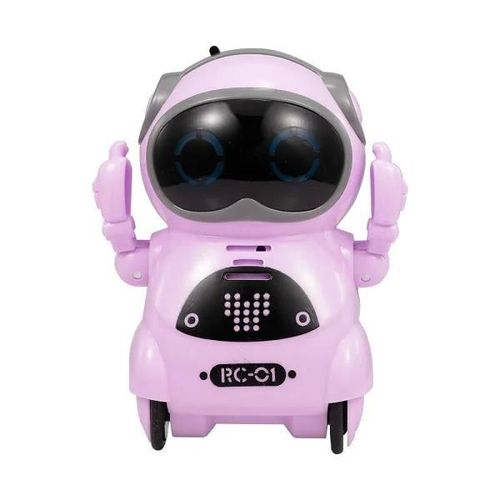 Violet - Jouet Robot de poche RC pour enfants, 939A, Dialogue interactif, reconnaissance vocale, enregistrement, chant, danse, raconter des histoires