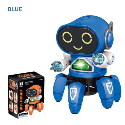 Jouet Robot Électronique Intelligent Pour Enfants, Lumière De Danse, Musique, Pieuvre, Jouet Éducatif, Cadeau'anniversaire