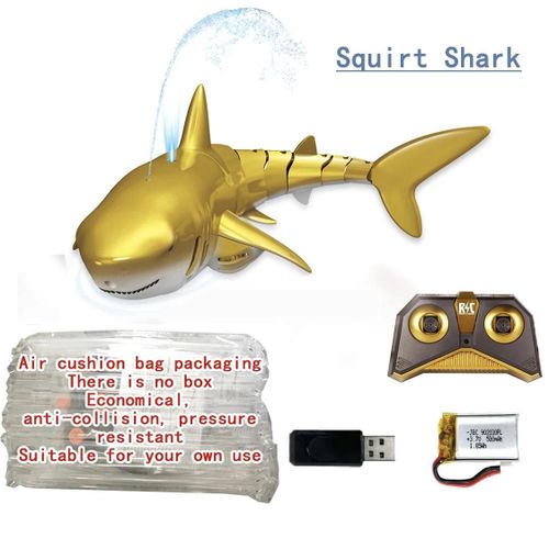 SquirtWater Requin A1 - Rc baleine requin jouet Robots télécommande animaux Marine vie baignoire piscine électrique poissons enfants jouets de bain pour enfants garçons sous marin