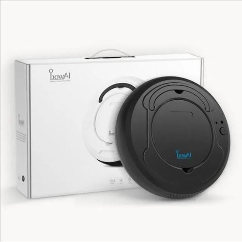 noir - Robot aspirateur de sol 3 en 1 Rechargeable, application de contrôle, Robot intelligent pour maison, cadeaux'aide aux parents