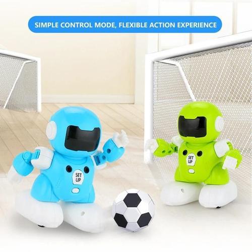 Bleu - Robot De Football Télécommandé 2.4g, Robot De Combat, Danse Intelligente, Chant, Télécommande Pour Enfants, Cadeau