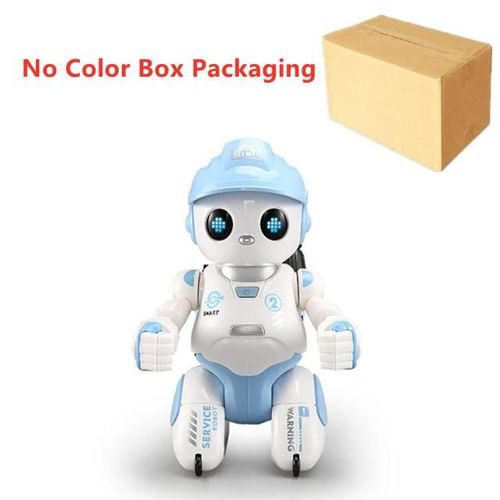Pas de boîte de couleur - Robot RC à détection tactile, programmation intelligente, Auto démo RC, glissade, marche, danse, chant, fonction de livraison, télécommande infrarouge, jouet