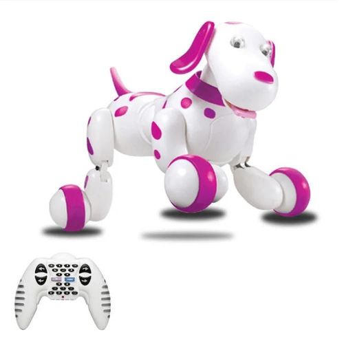 Rose - Robot RC pour chien, jouet éducatif, avec télécommande sans fil, 2.4G, pour danser, nouvelle collection, cadeau'anniversaire