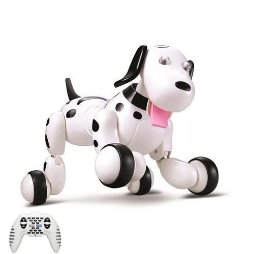 Noir - Robot RC pour chien, jouet éducatif, avec télécommande sans fil, 2.4G, pour danser, nouvelle collection, cadeau'anniversaire