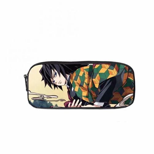 08 Étui À Crayons - Sac'école À Crayons Pour Garçons Et Filles, Cosplay Kimetsu No Yaiba Kamado Tanjirou Nezuko