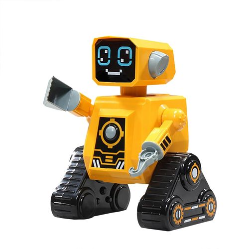 Orange - télécommande sans fil intelligente Programmable pour enfants, Robot'ingénierie à infrarouge Rc, musique/chanson, jouets