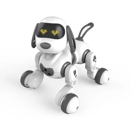 Gris - Robot Chien Intelligent Programmable 2020g Rc, Jouet Pour Enfants, Cadeau'anniversaire, Télécommande Sans Fil Parlant Intelligent, Nouveauté 2.4