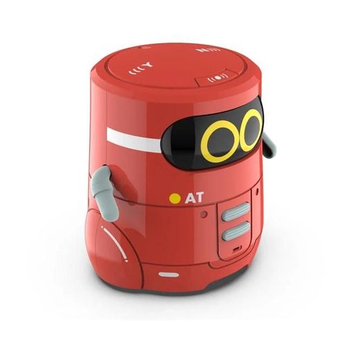 Rouge - Robot intelligent Rc pour enfants, jouet électronique interactif, avec musique de danse et marche