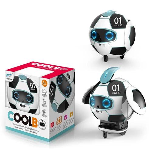 Blanc - Robot Intelligent Rc, Jouet Pour Enfants, Télécommande, Football, Avec Son, Figurine