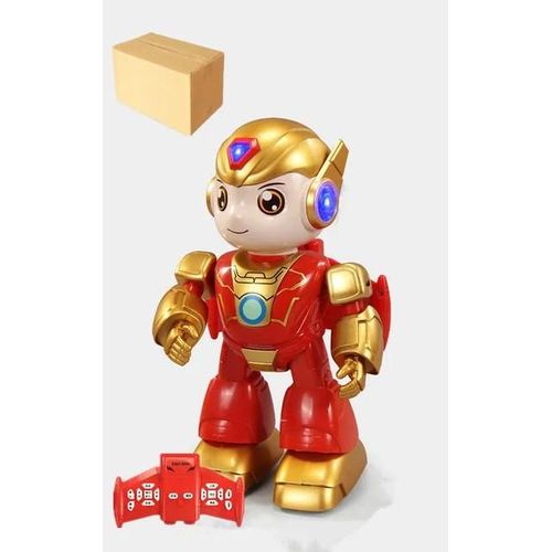 PAS de boîte de couleur - Robot Intelligent RC, jouet'apprentissage de l'anglais, avec musique, histoire de danse, lumière LED, contrôle tactile, cadeaux pour enfants