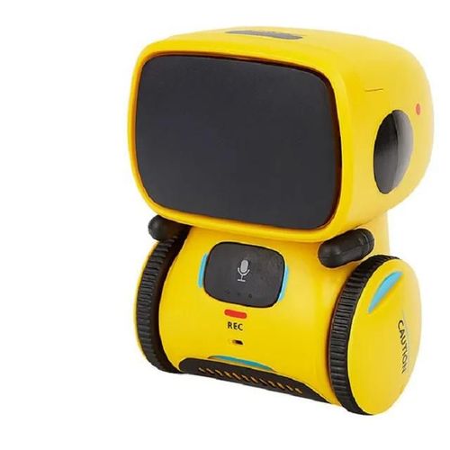 couleur1 - Robot danse Intelligent RC, commande vocale, jouets à commande tactile, Dialogue interactif, jouet mignon, enregistrement, chant, cadeaux