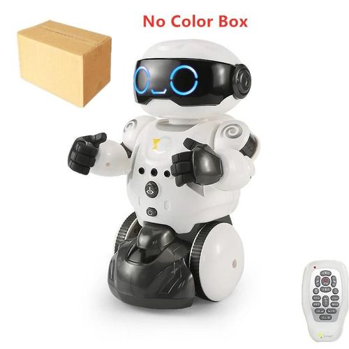 Pas de boîte de couleur - Robot de balayage Intelligent à détection de geste, aspirateur'obstacles, Mode de suivi, chant et danse, Volume réglable, jouet RC