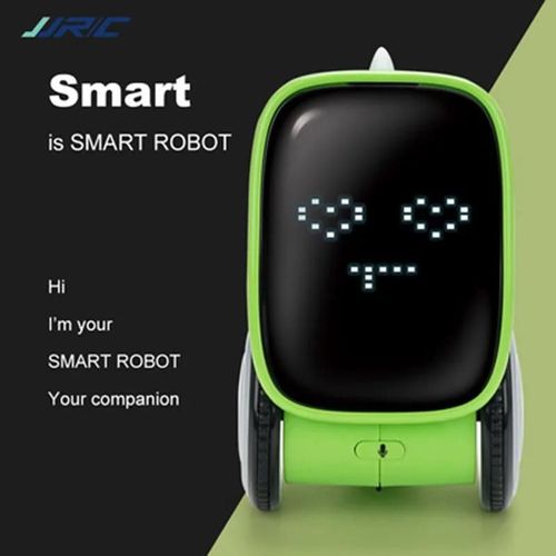 vert - Robot tactile avec capteur intelligent, 50 minutes, commande'enregistrement, fonction de commande vocale, musique, lumière scintillante, jouets électriques pour enfants