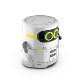 blanc - Robot interactif éducatif de deuxième génération, à commande tactile